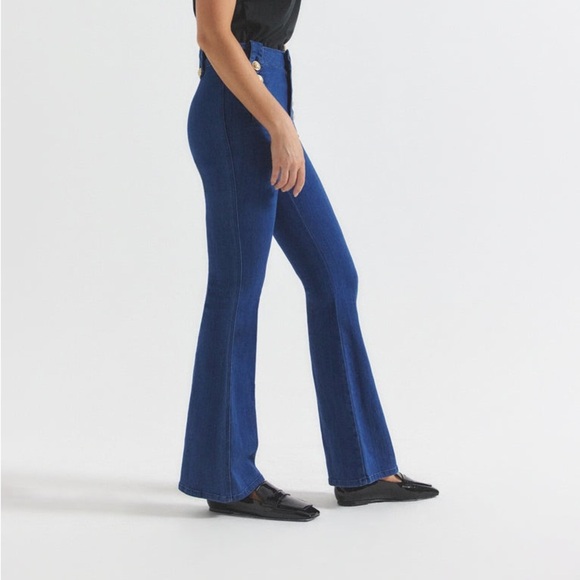 Derek Lam 10 Crosby
Robertson Flared Denim Sailor Trousers - Picture 9 of 12